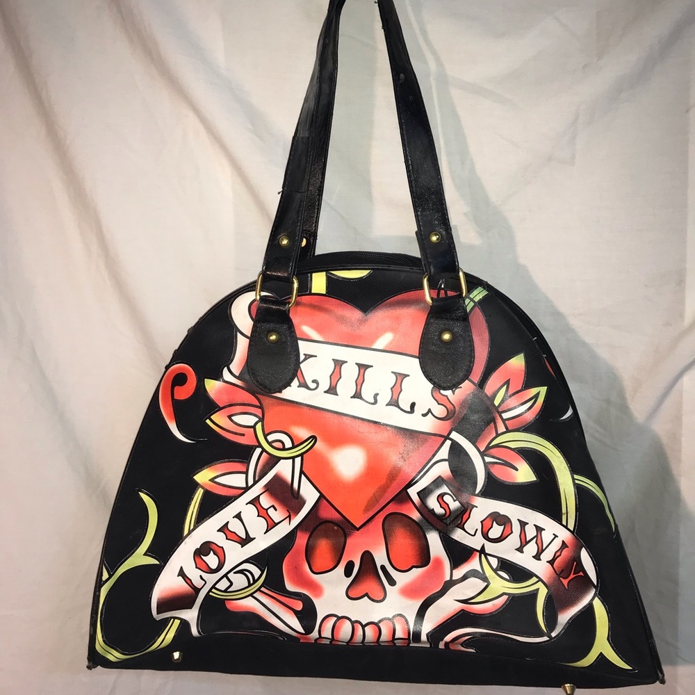 Extra Large Ed Hardy Tote Bag